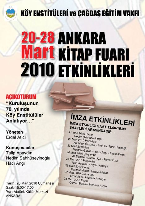  20 - 28 MART 2010 ANKARA KİTAP FUARI 